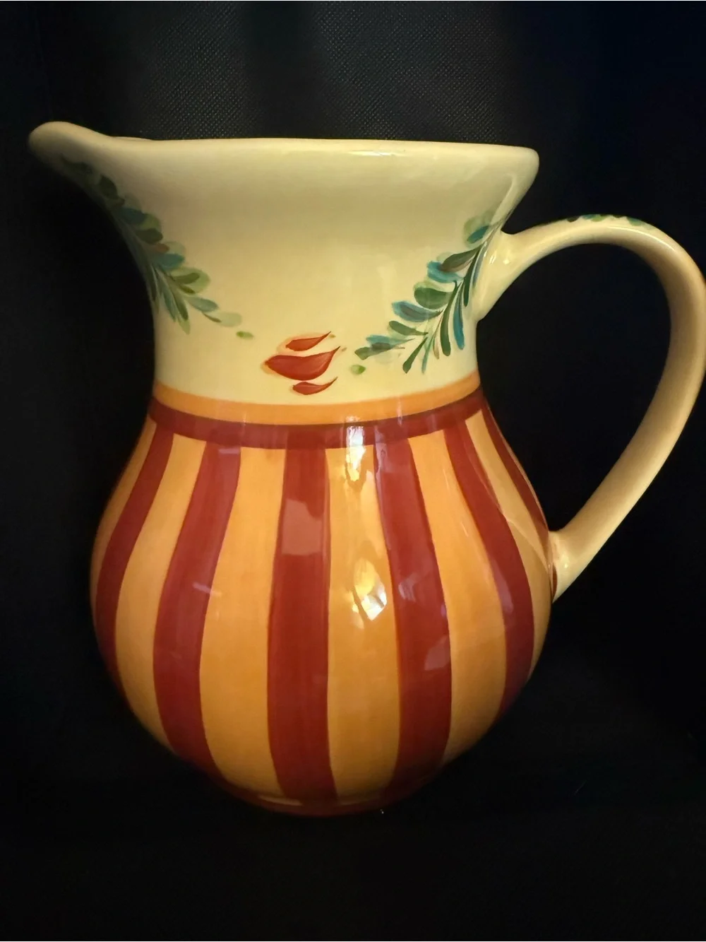 Gail Pittman LG Pitcher & Siena Oil Cruet w/Drizzle Spout Southern Living #OSK